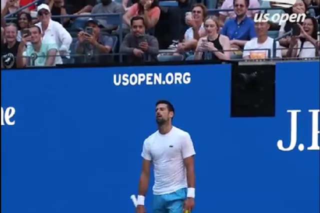 Breaking!!! Djere shocked Novak Djokovic and was 2-0 up in sets at the US Open! Nole came back to make it 3-2.