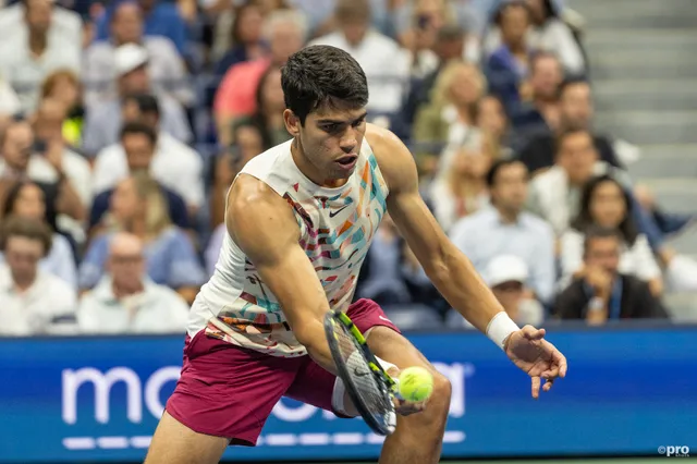 VÍDEO: El momento de Alcaraz y unas pastillas durante el US Open que recuerda a la misteriosa bebida de Djokovic