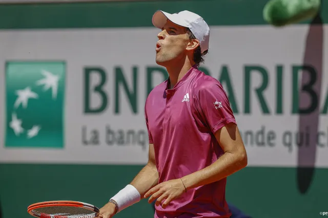 Stagnation für Dominic Thiem, nachdem er die Saison mit einer negativen Sieg-Niederlage-Bilanz und fast außerhalb der Top 100 beendet hat