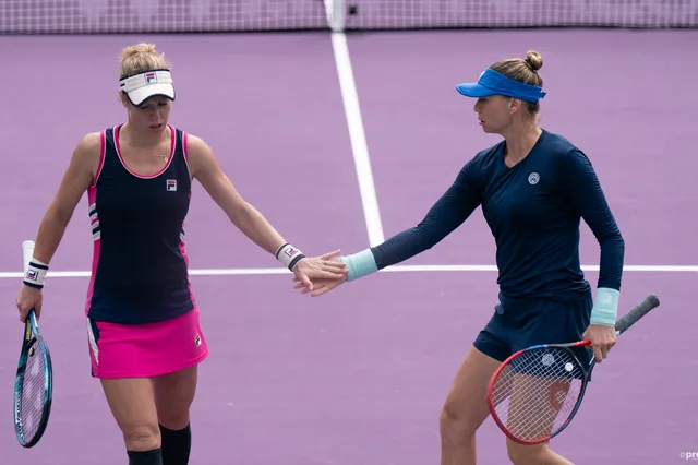 MATCH REPORT | 2023 WTA FINALS Doppel: Laura SIEGEMUND y Vera ZVONAREVA holen sich den Titel nach einem souveränen Sieg über Nicole MELICHAR y Ellen PEREZ