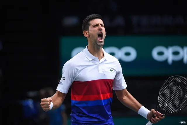 DJOKOVIC setzt sich gegen Tomas Martin Etcheverry durch und sichert sich die "siegreiche Rückkehr" beim Paris Masters 2023