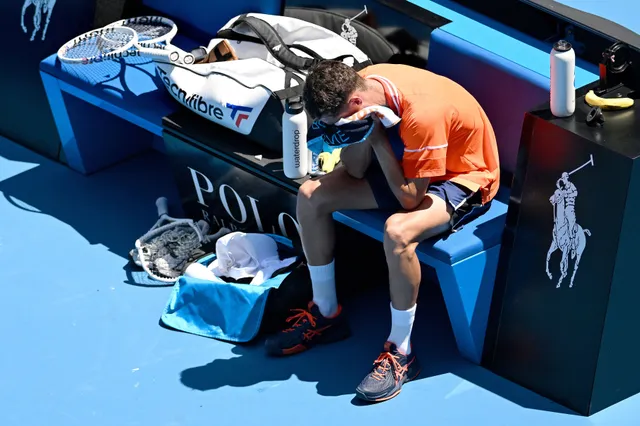 (VIDEO) Distressing scenes as Terence Atmane forced to quit amid brutal Australian Open heat against Daniil Medvedev