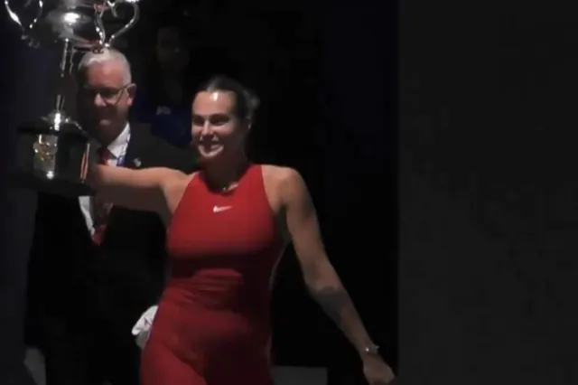 (VIDEO) The strut of a champion: Aryna Sabalenka’s superb trophy walk after claiming second Australian Open title