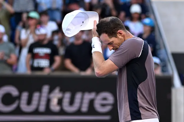 Emotionaler Abschied Andy Murrays  in der zweiten Runde im Queen's Club nach seinem Ausscheiden in der Mitte des Matches