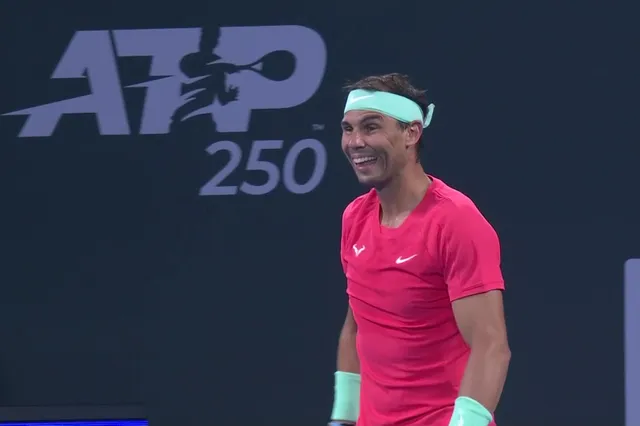 (VIDEO) Rafael Nadal hilariously receives time violation for taking too long in the toilet at Brisbane International
