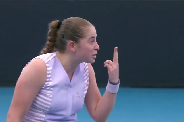 "You ruin my matches": Tension rises as Jelena Ostapenko protests fiercely at Brisbane International at umpire over double bounce