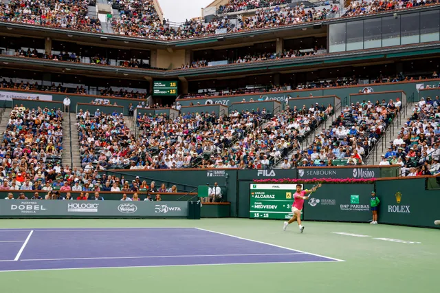 ATP TEILNEMEHRLISTE 2024 Indian Wells Open mit der Rückkehr von Novak DJOKOVIC, Alexander ZVEREV, Jan-Lennard STRUFF, Daniel ALTMAIER, Dominik KOEPFER, Rafael NADAL und Titelverteidiger Carlos ALCARAZ