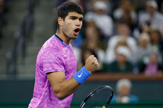 Carlos ALCARAZ dominates Felix AUGER-ALIASSIME and secures a spot in Indian Wells fourth round