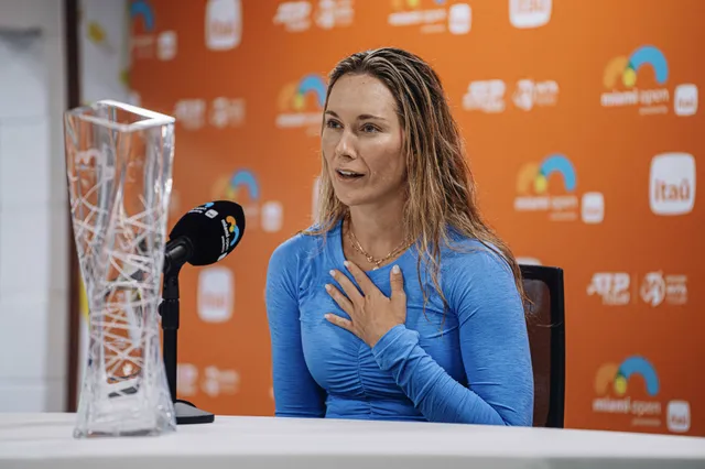 Danielle Collins, sobre su retirada tras el título en el Miami Open 2024: "Como ya he dicho, tengo problemas de salud"