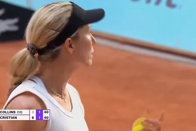 "You come out and you play, have a little more respect": Don't mess with Danielle Collins as Madrid Open fan learns