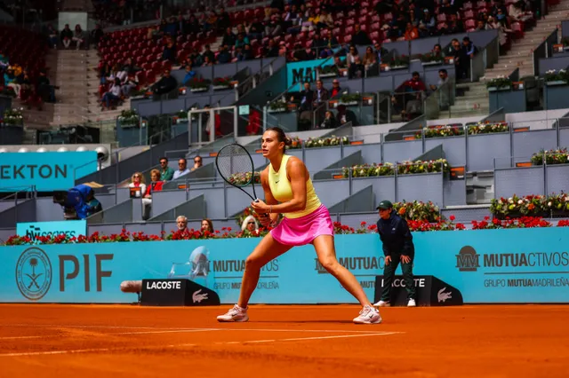 Formidable Aryna SABALENKA snaps Danielle COLLINS’ streak in Madrid Open showdown and reach Quarterfinals