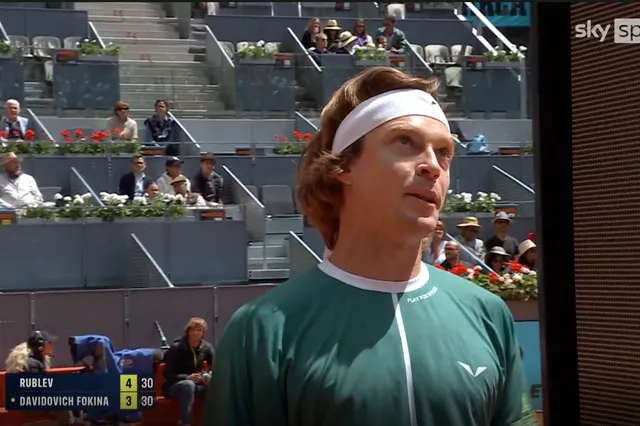 (VIDEO) "We need machines, not referees": Andrey Rublev again loses his temper twice in quick succession at Madrid Open
