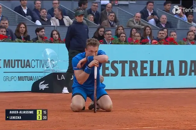 (VIDEO) Sheer frustration: Jiri Lehecka destroys racquet after being forced to retire from career best Madrid Open semi-final