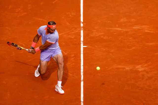 Rafael Nadal through to Rome Open second round but not without huge fight against Zizou Bergs