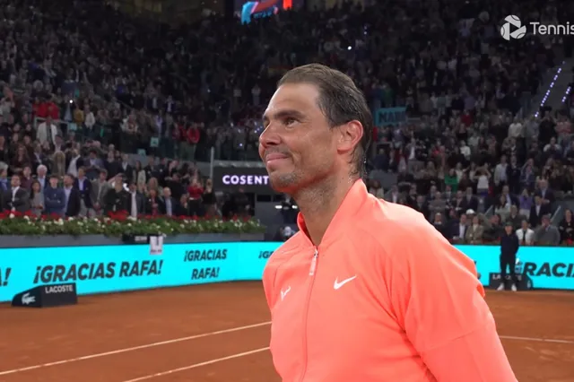 Rafa Nadal, tras el enorme homenaje del Madrid Open al caer eliminado en su última participación: "Gracias por estos 21 años"