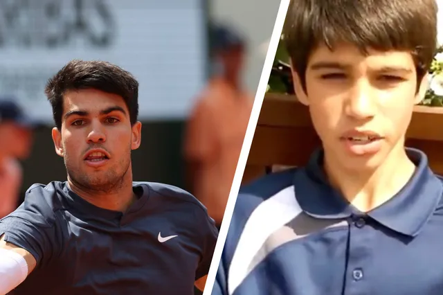 (VIDEO) Carlos Alcaraz achieves tennis dream of winning both Roland Garros and Wimbledon at only 21