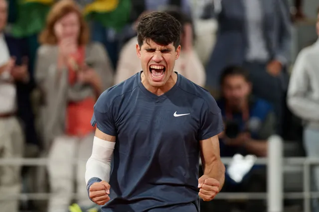 ¡Carlos Alcaraz toca el cielo de Roland Garros y se lleva una histórica final a cinco sets contra Alexander Zverev!