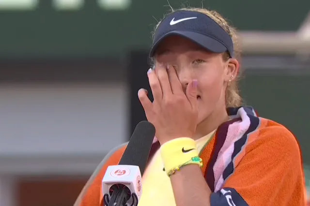 (VIDEO) "I don't even have a plan": Mirra Andreeva hilariously quips about tactics after reaching Roland Garros semi-final