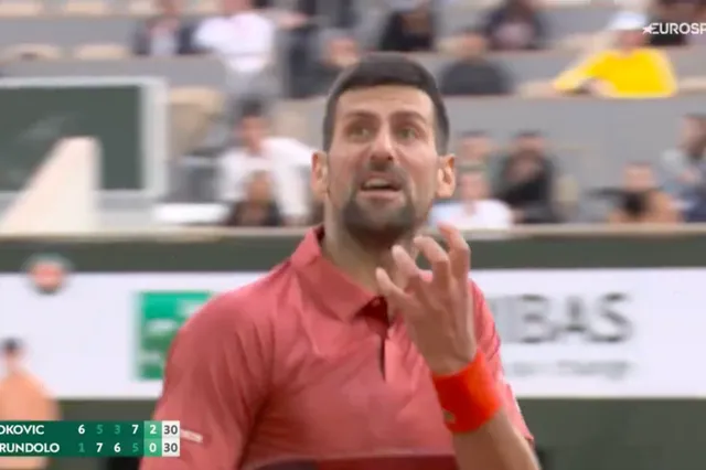 (VIDEO) Novak Djokovic gets into animated argument with wife Jelena during comeback win at Roland Garros