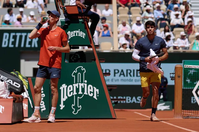 ATP Ranglisten Update nach Roland Garros - Sinner und Alcaraz neue Spitze