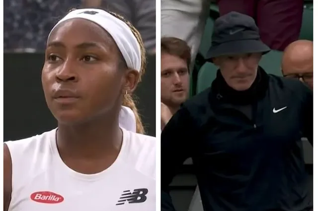 Coco Gauff arremete contra su palco y llega a las manos con Brad Gilbert: "Dime algo, no me estás diciendo nada"