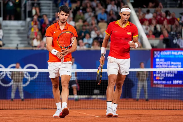 Rafa Nadal y Carlos Alcaraz arrancan los Juegos Olímpicos derrotando a una de las parejas favoritas