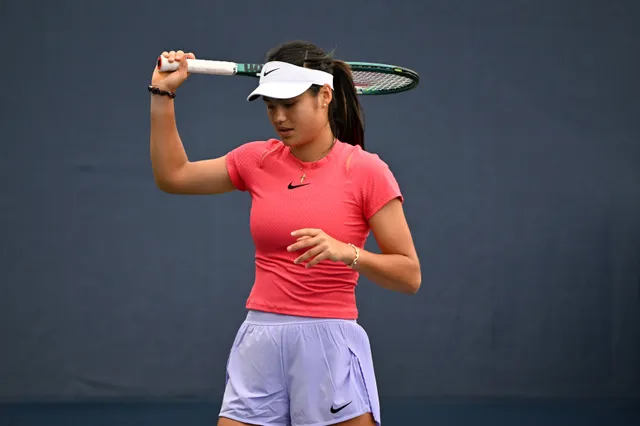 "Es tut mir sehr leid, dass ich nach dem Training so schnell weg musste": Raducanu trifft sich nach US-Open-Absage wieder mit jungem Fan