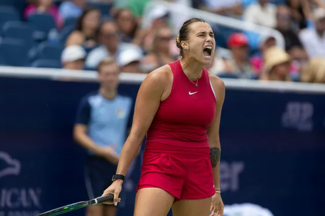 (VIDEO): Aryna Sabalenka's hilarious slip-up in Cincinnati Open presentation