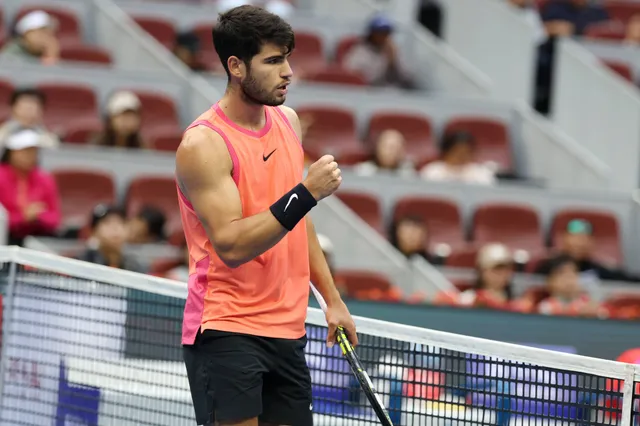 Carlos Alcaraz debütiert bei den Shanghai Masters mit einem klaren Sieg