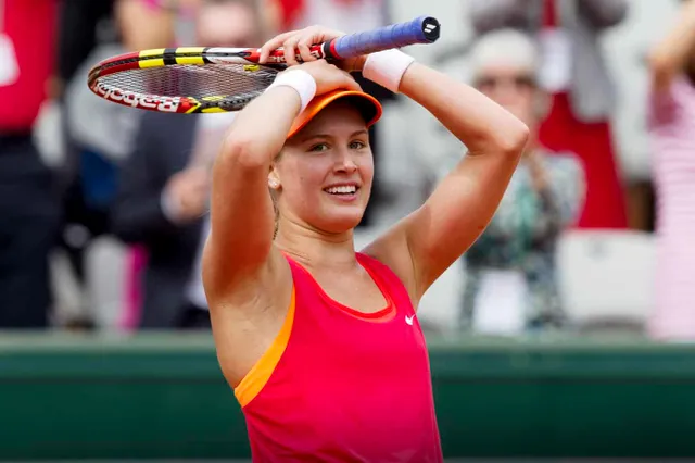 Genie Bouchard marks return to tennis with doubles win in Vancouver