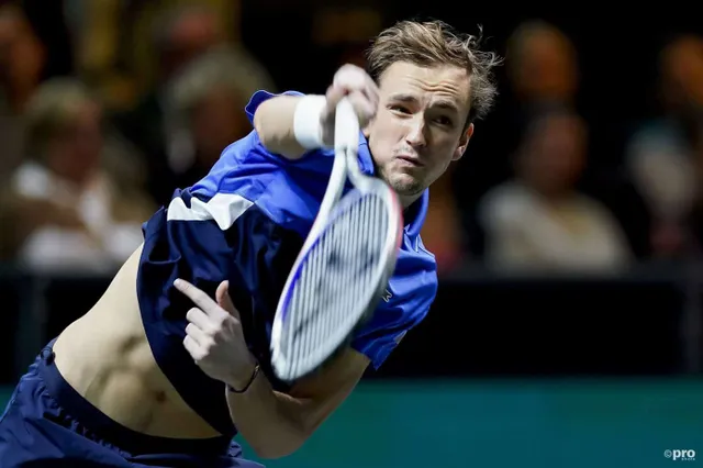 "For sure I'm watching a little bit" - Medvedev aware of battle for No. 1