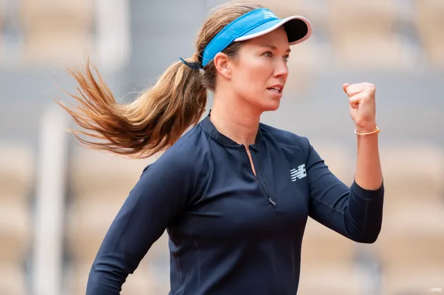 Collins extends winning streak to 12 matches with upset victory over Halep in Montreal