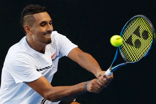 "I used to care a lot, now I lose and I'm happy for the other guy" says Nick Kyrgios after loss