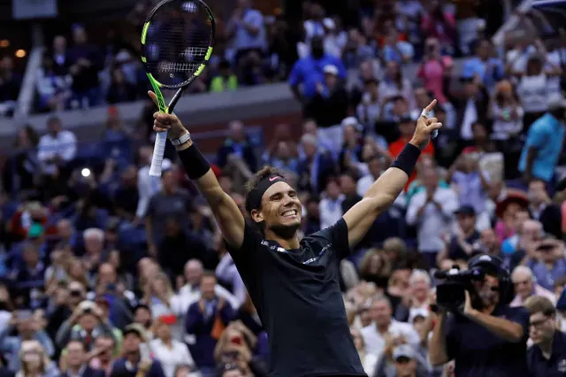 Rafael Nadal celebrates Major achievement after winning 30 consecutive sets