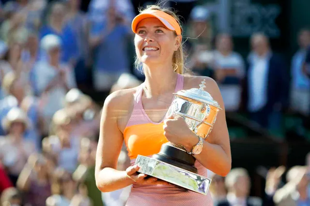 Sharapova shares advice to athletes: "Surround yourself with people looking after you"