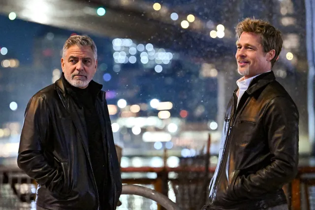 George Clooney en Brad Pitt na zestien jaar herenigd in de nieuwe bioscoopfilm 'Wolfs'