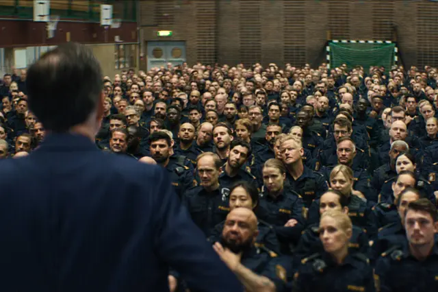 Blodsoffer. Anders Mossling as Lukas Linde in Blodsoffer. Cr. Courtesy of Netflix © 2025 Jörgen Johansson