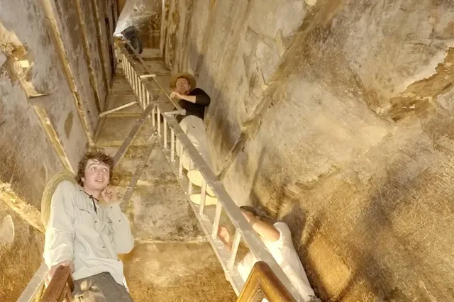 MrBeast krijgt exclusieve toegang tot geheime piramidekamers: ‘Hier zijn minder mensen geweest dan in de ruimte!