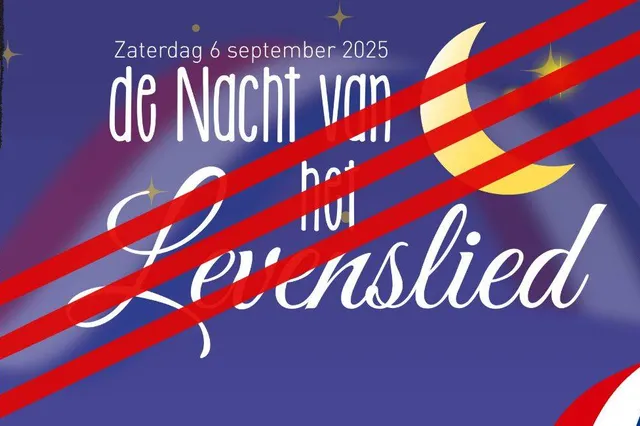 Nacht van het Levenslied geannuleerd: veiligheid staat voorop