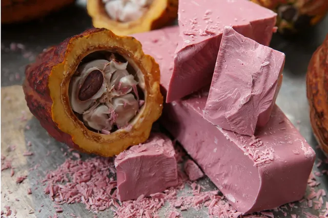 Nieuw: natuurlijke paarse chocolade