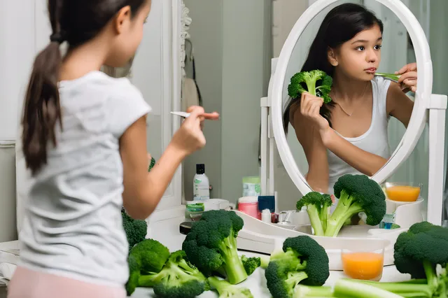 Broccoli, rode bieten en selderij: op TikTok is alles bruikbaar als make up