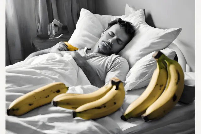 Slaap je beter als je bananen eet?