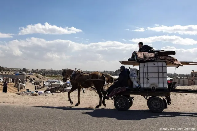 Egypte bouwt woestijnkamp uit bezorgdheid over exodus uit Gaza