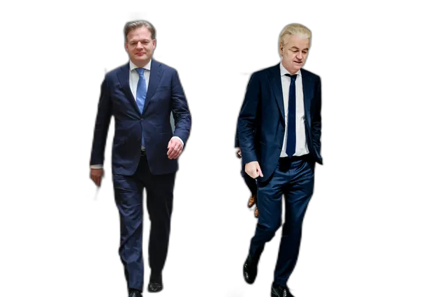 Wilders wordt steeds groter, Omtzigt steeds kleiner