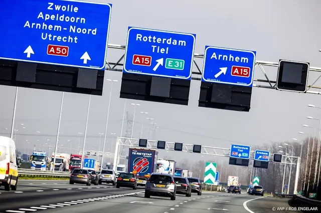 Vorig jaar drukker op Nederlandse snelwegen dan jaar eerder