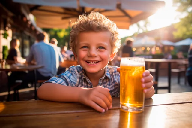 Nergens ter wereld drinken kinderen zo vroeg en zoveel als in Engeland