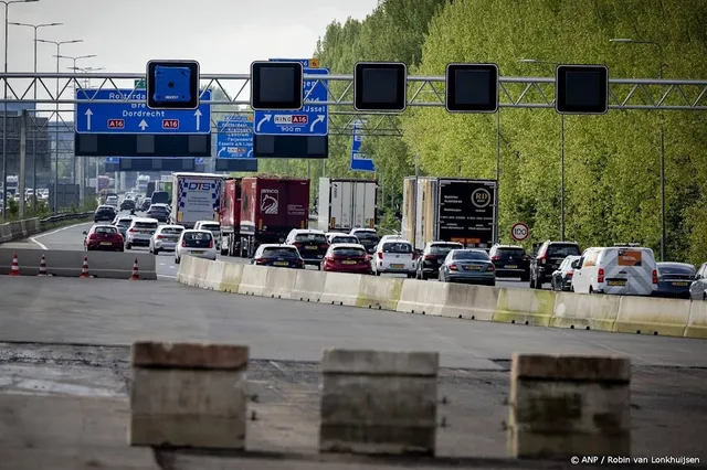 Hinder op wegen Rotterdam door werk tijdens hemelvaartsweekend