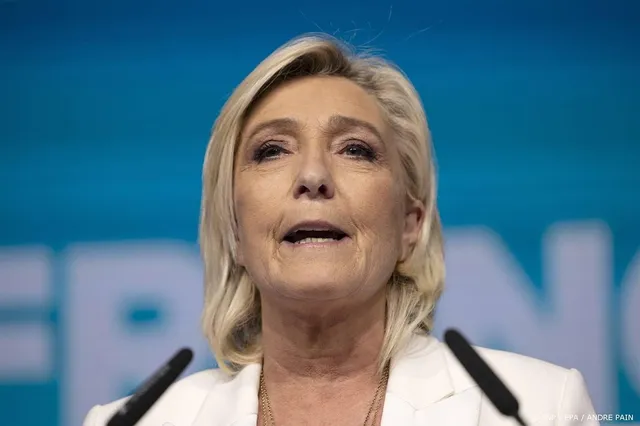 Partij Marine Le Pen ruim twee keer meer stemmen dan die van Macron