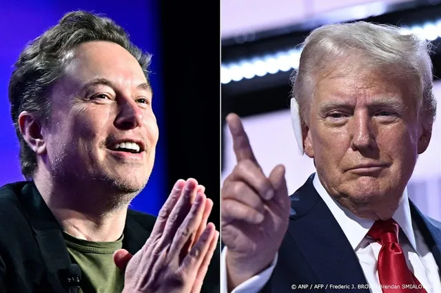 Musk spreekt opnieuw steun uit voor Trump tijdens gestoord gesprek op X