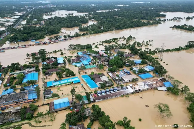 Doden en miljoenen getroffenen door overstromingen Bangladesh